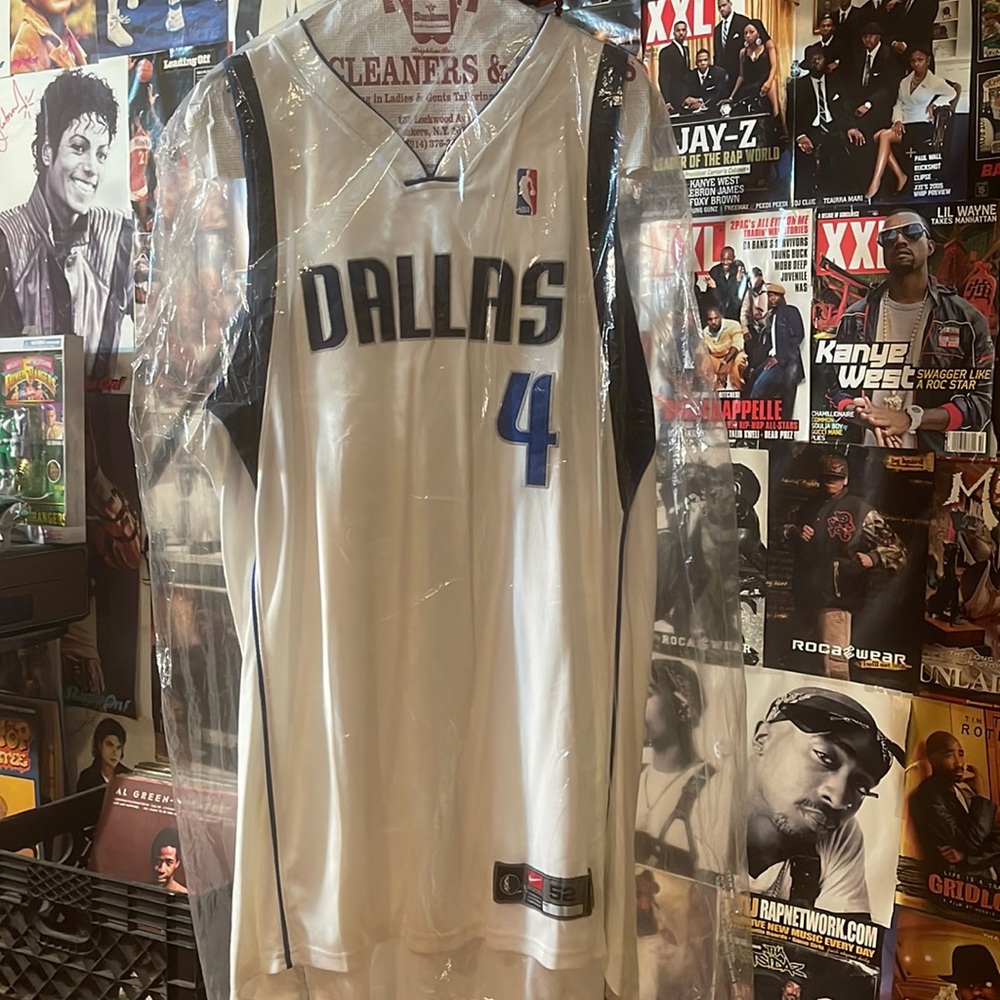 Dallas Mavericks ‘Michael Finley’ official Nike game jersey size 52